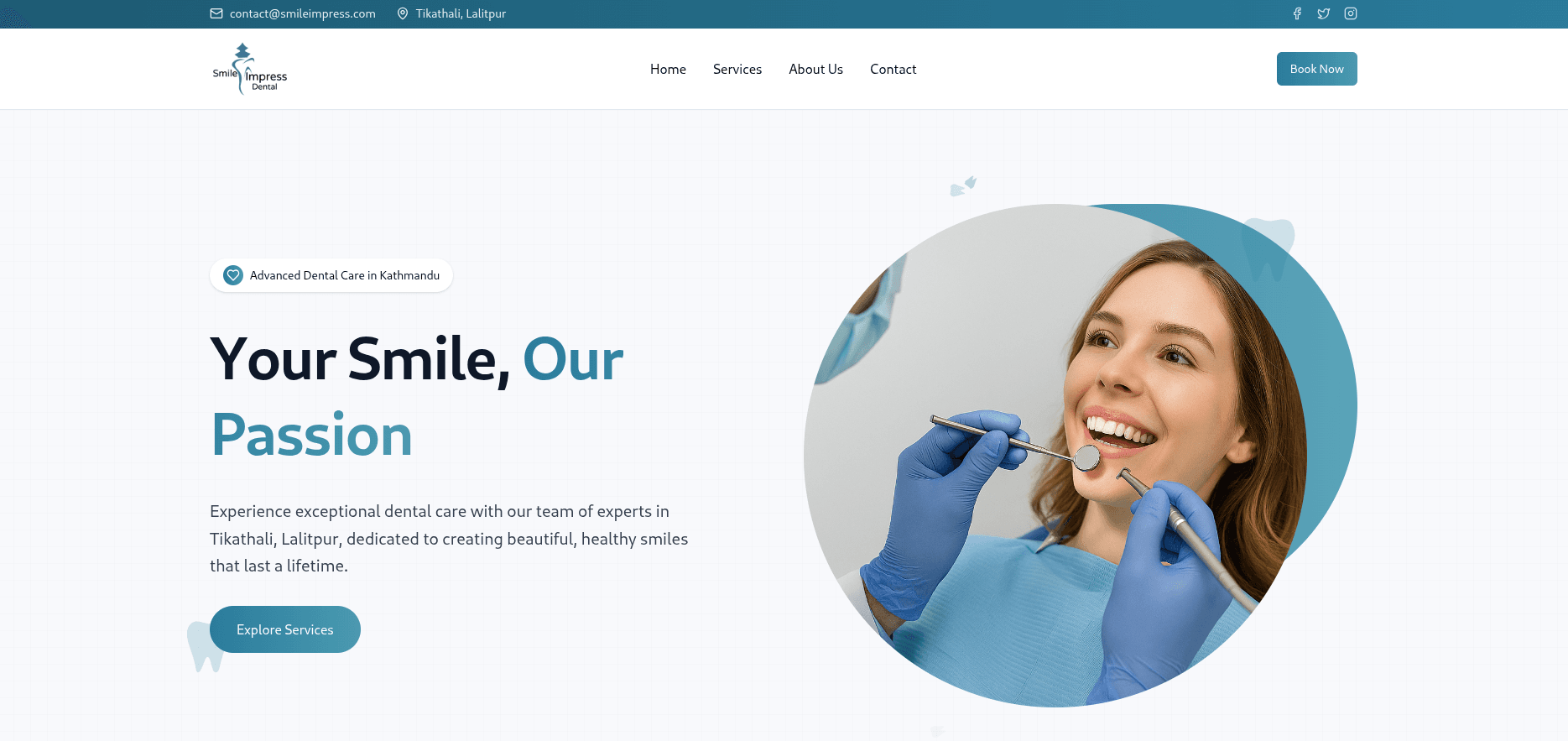 Smile Impress Dental screenshot 1